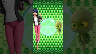 Marinette with different Miraculous #miraculous #ladybug #marinette #subscribe #shorts