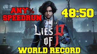 Lies of P Speedrun 48:50 (Former World Record)