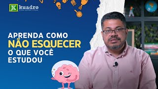 Aprenda COMO NÃO ESQUECER o que você estudou