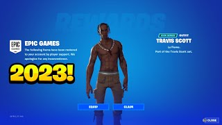 Travis Scott Skin RETURN RELEASE DATE! (Travis Scott Coming Back To Fortnite 2024)