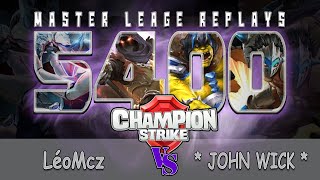 [ANDROID GAMES] Champion Strike Master League III REPLAYS LéoMcz vs  * JOHN WICK *