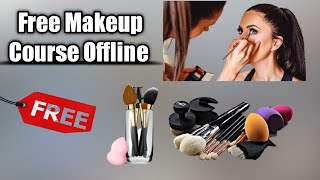 free makeup course online with certificate 2021/certified makeup artist 2021/makeup offline course