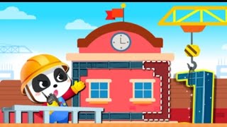 little panda earthquake resistant building || babybus @babypandababybus0726