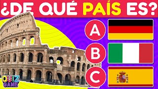 🔴Adivina El País Por Su Monumento 🗺🌎🏰 Quiz Geografía | Trivia - Países