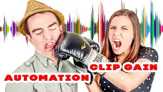 Clip gaining Vs. volume automation | KO