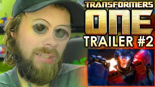 REACTION: Transformers ONE Trailer #2 (2024)