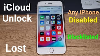 iCloud Unlock March 2024 Success iPhone 6/7/8/X/11/12/13/Max-Pro Lost/Disabled/Blacklisted✔️