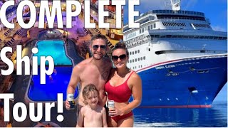 Carnival Elation 2024 Full Ship Tour 4k W/Commentary!