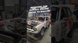 Stage Rally is MISSING something...INSANE Rotary Engines #rx7 #rotary #rally