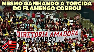 Olha o que FEZ a Torcida do Flamengo CONTRA o Athletico Paranaense