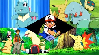 All Pokemons catched by Ash in Jhoto Region ⚡ Pokemon in hindi....#shorts