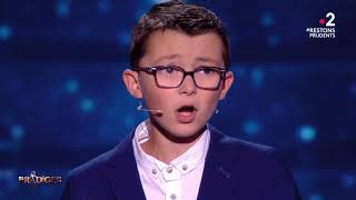 Armand 12 ans chante Panis angelicus de César Franck - Prodiges 2020 Saison 7 : finale