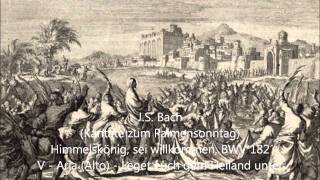 BWV 0182 05 Leget euch dem Heiland unter