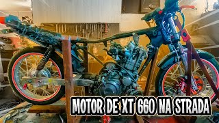 ENCAIXAMOS O MOTOR DA XT660 NA ESTRADA 🔧⚙🔩🔨