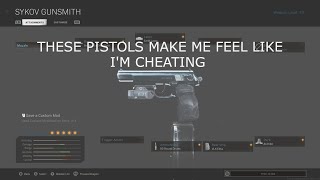 THE NEW PISTOLS MAKE ME FEEL LIKE I'M CHEATING