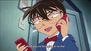 Conan blackmailing Hattori