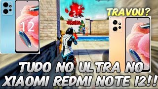 TUDO NO ULTRA NO XIAOMI REDMI NOTE 12 EM 2024 FREE FIRE 😱 (Me Supeendi)