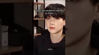 When he randomly started talking in vlive, meanwhile me....