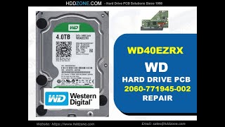 WD40EZRX WD HDD PCB Repair 2060-771945-002