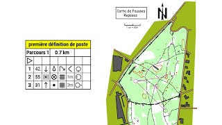 La définition de poste en Course d'Orientation