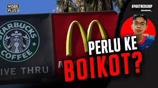 Betul Ke Starbucks & McDonald's Tak Sumbang Ke Israel