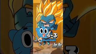 Gumball vs Vegeta#amazingworldofgumball #gumball #vegeta #dragonballsuper#shorts#battle#1v1#vs