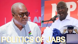 NDC AND NPP ARE HAVING FUN ON THE CAMPAIGN PLATFORMS - POLITICS OF JABS - WHO IS LEADING?