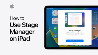 How to use Stage Manager on iPad | Apple Support