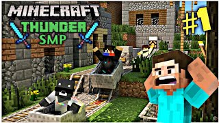 My First Minecraft SMP | Minecraft Thunder SMP First Episode |