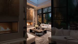 Living in Toronto #toronto #interiordesign #realestate #architecture #homedesign #homedecor