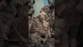 Ganesh idol making 2024