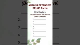 Antihypertensive Drugs Part 4 (1 of 2) #antihypertensive #medicine #pharmacy #science #educational