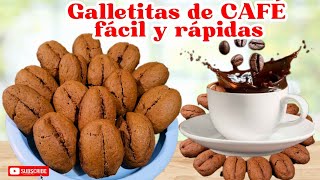 galletas de cafe y chocolate