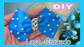 Laço Cruzado-Fácil e RÁPIDO-Para Iniciantes-DIY