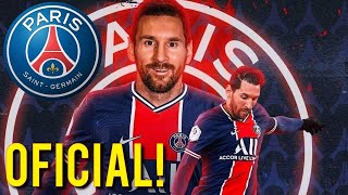 MESSI IS NEW PLAYER TO PSG! 06/08/2021