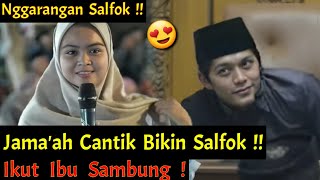 Jama'ah Cantik Bikin Salfok !!😍 Ikut Ibu Tiri Sowan Gus Iqdam !!