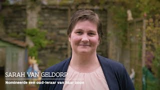 "Ondanks zijn lastig gedrag geloofde jij in hem" - Sarah over de leraar van haar zoon