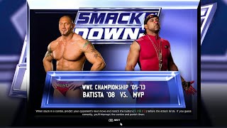 WWE 2K24 Batista Vs MVP Tables Match