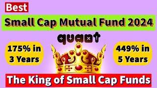 Quant small cap fund direct plan review | Quant mutual fund | Best Small cap mutual fund 2024