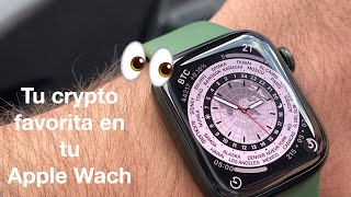 ¿Cómo MONITOREAR precios de cryptos desde un Apple Watch? | ¿Te sabías este truco? 👀