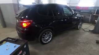 Ремонт задних фонарей BMW X3 F25