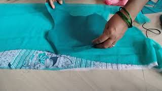 lining blouse main cloth cutting