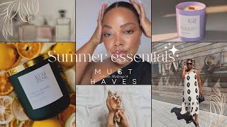 ALL MY SUMMER ESSENTIALS | Frageances, skincare, shower routine, beauty