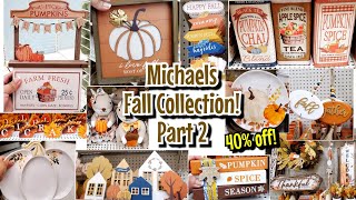 ✨️🍁NEW MICHAELS FALL SHOP WITH ME 2023 PART 2 + THANKSGIVING