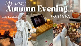 My Autumn Evening Routine | relaxing aesthetic, peaceful and cozy evening 🕯️🍂✨