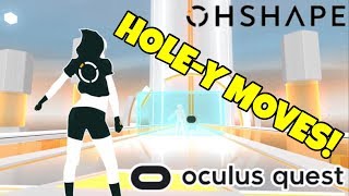 Hole in the Wall in VR! Oh Shape - Oculus Quest Gameplay