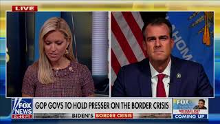 Governor Stitt discusses the actions GOP governors are taking to mitigate the crisis at the border