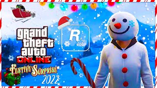 🔴 GTA ONLINE CHRISTMAS 2022 DLC! SNOW OUT NOW! FREE GIFTS & MORE! (GTA 5 FESTIVE SURPRISE DLC)