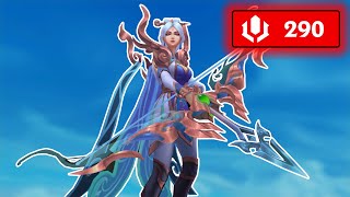 Lunar Empress Ashe Chroma Sapphire Skin Spotlight