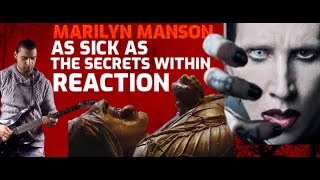 Marilyn Manson - As Sick As The Secrets Within (Music Video) reaction